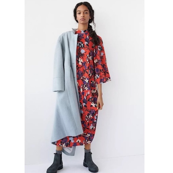 Anthropologie “Porridge” Angelique Maxi Dress in Red - Picture 2 of 7